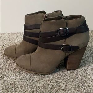 Tan Ankle Booties